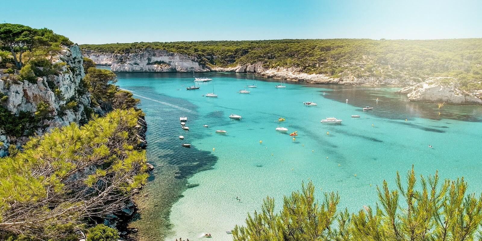 Picture of Menorca, Spain in July