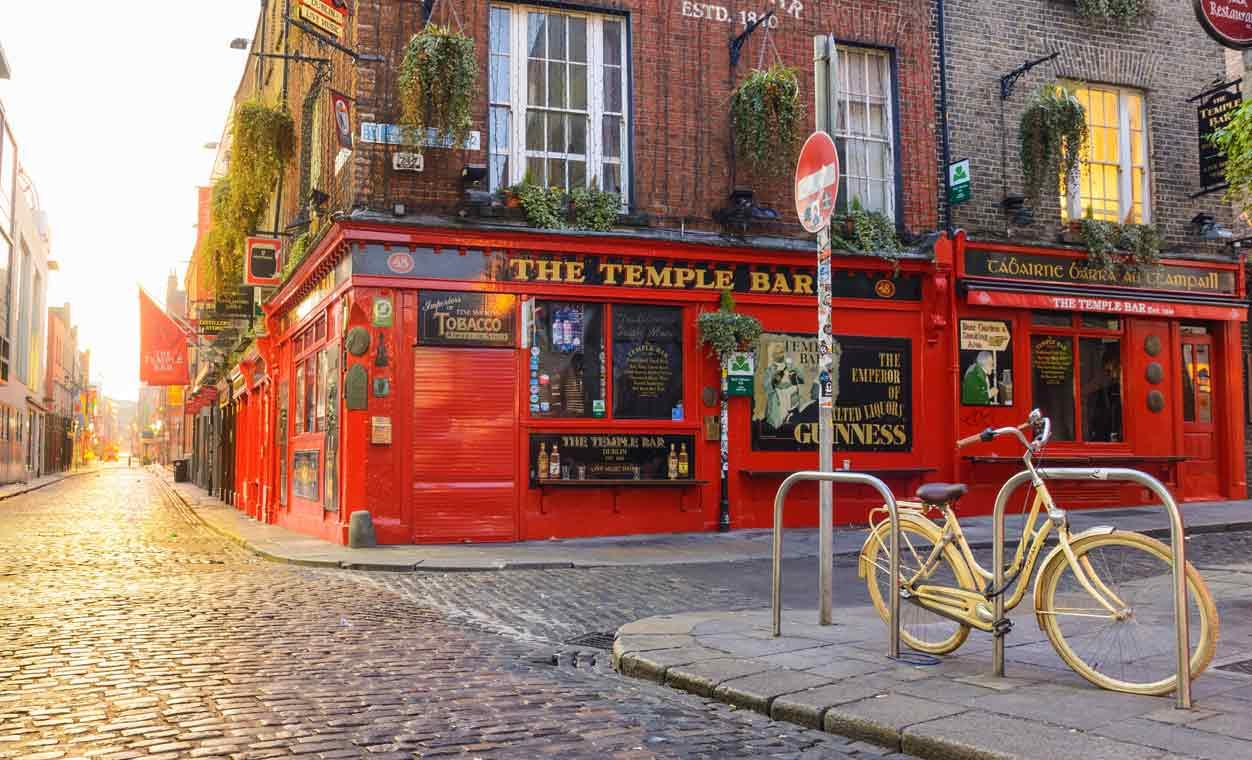 Dublin's famous Temple Bar