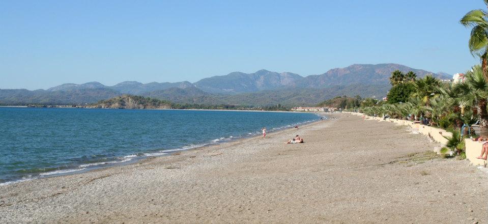 Calis Beach In Fethiye Turkey image