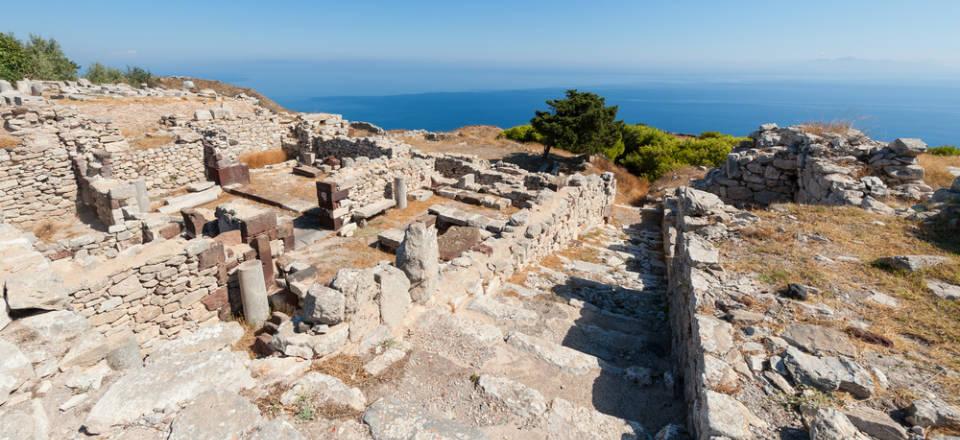 Ancient Thera Greece image
