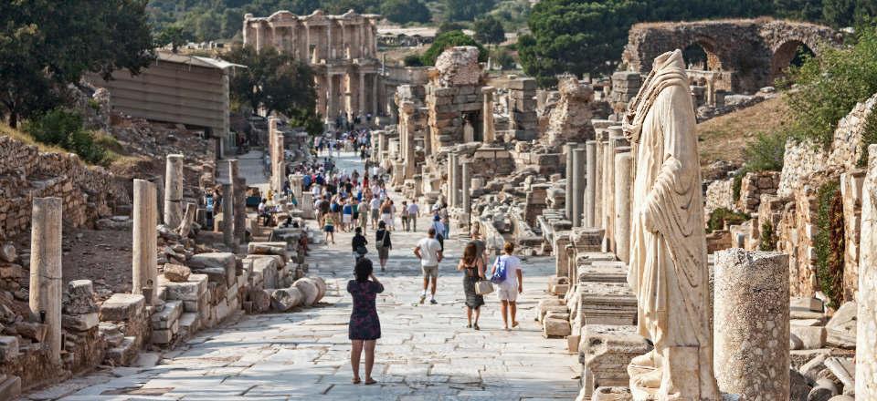 Explore the ancient ruins of Ephesus image