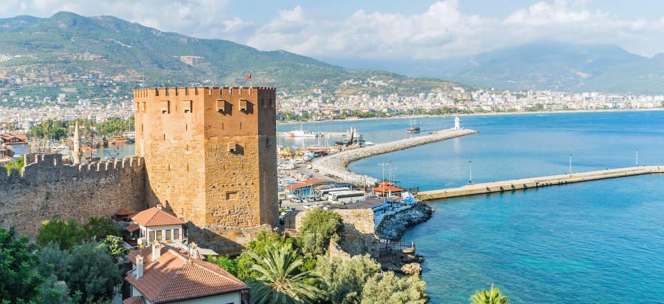 Visit the ancient harbour of Alanya image