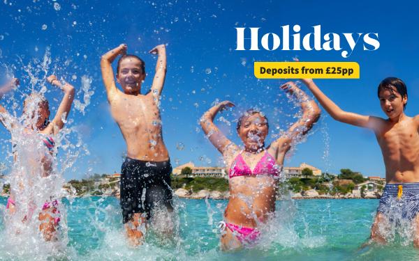 2023 holidays now on sale. Deals from £299pp.
