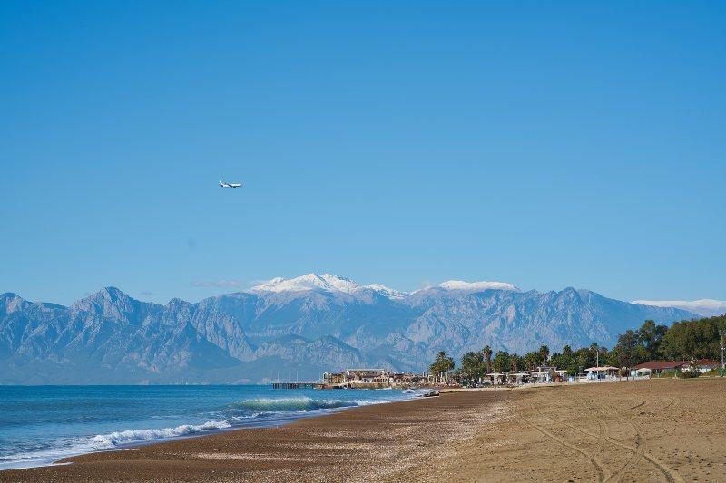 Lara Beach in Turkey's Antalya region