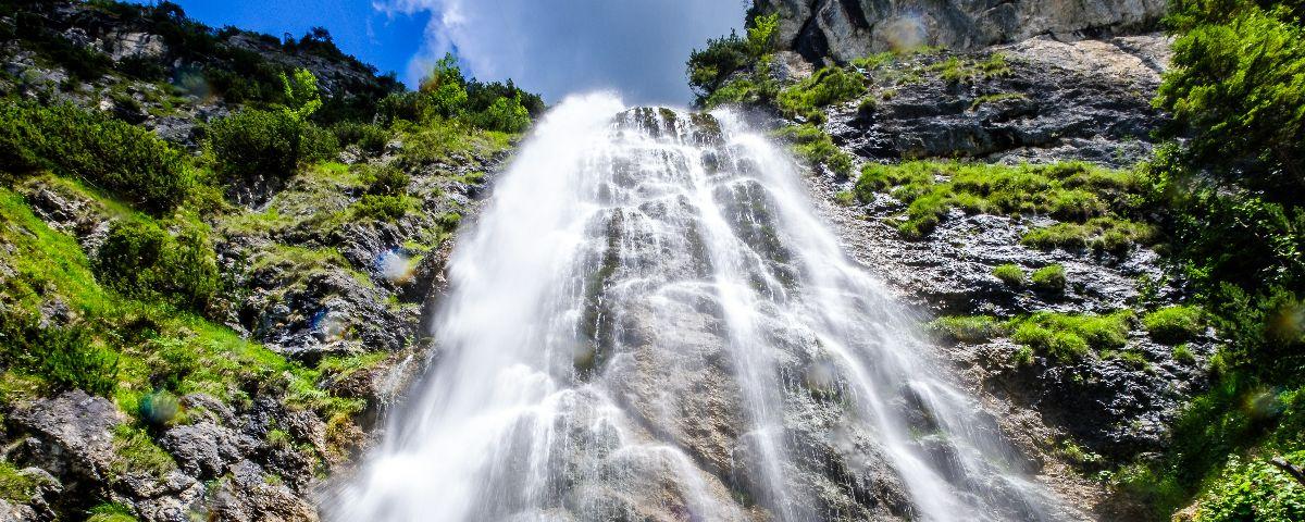Dalfazer Waterfall Achensee Lake