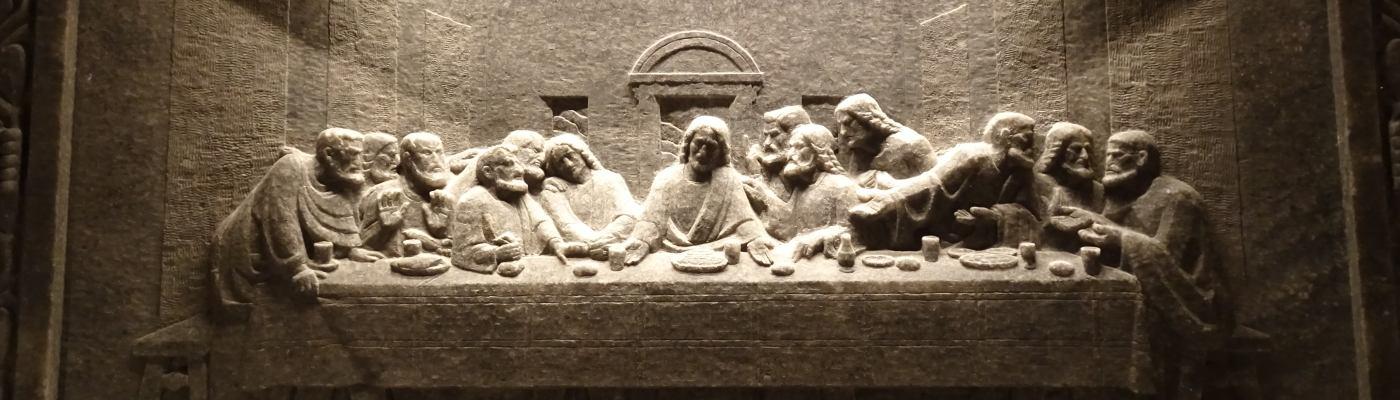 Antoni Wyrodek's recreation of The Last Supper