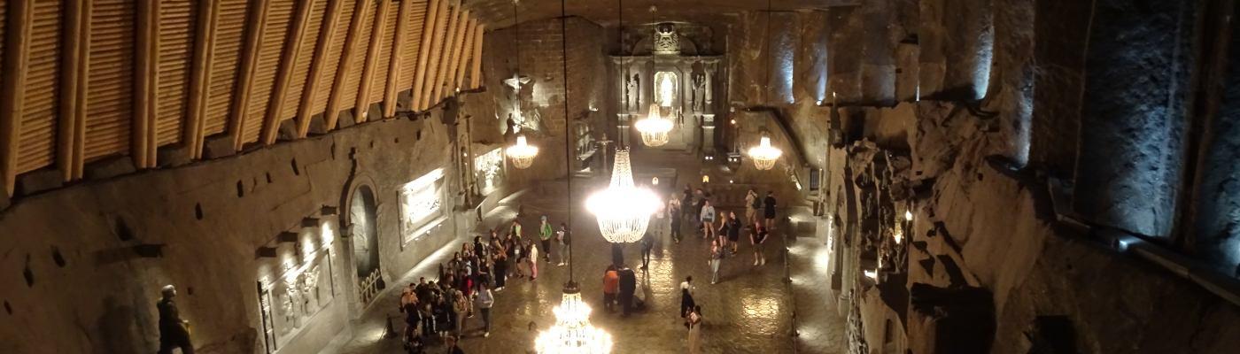 St Kinga's Chapel at Wieliczka Salt Mine