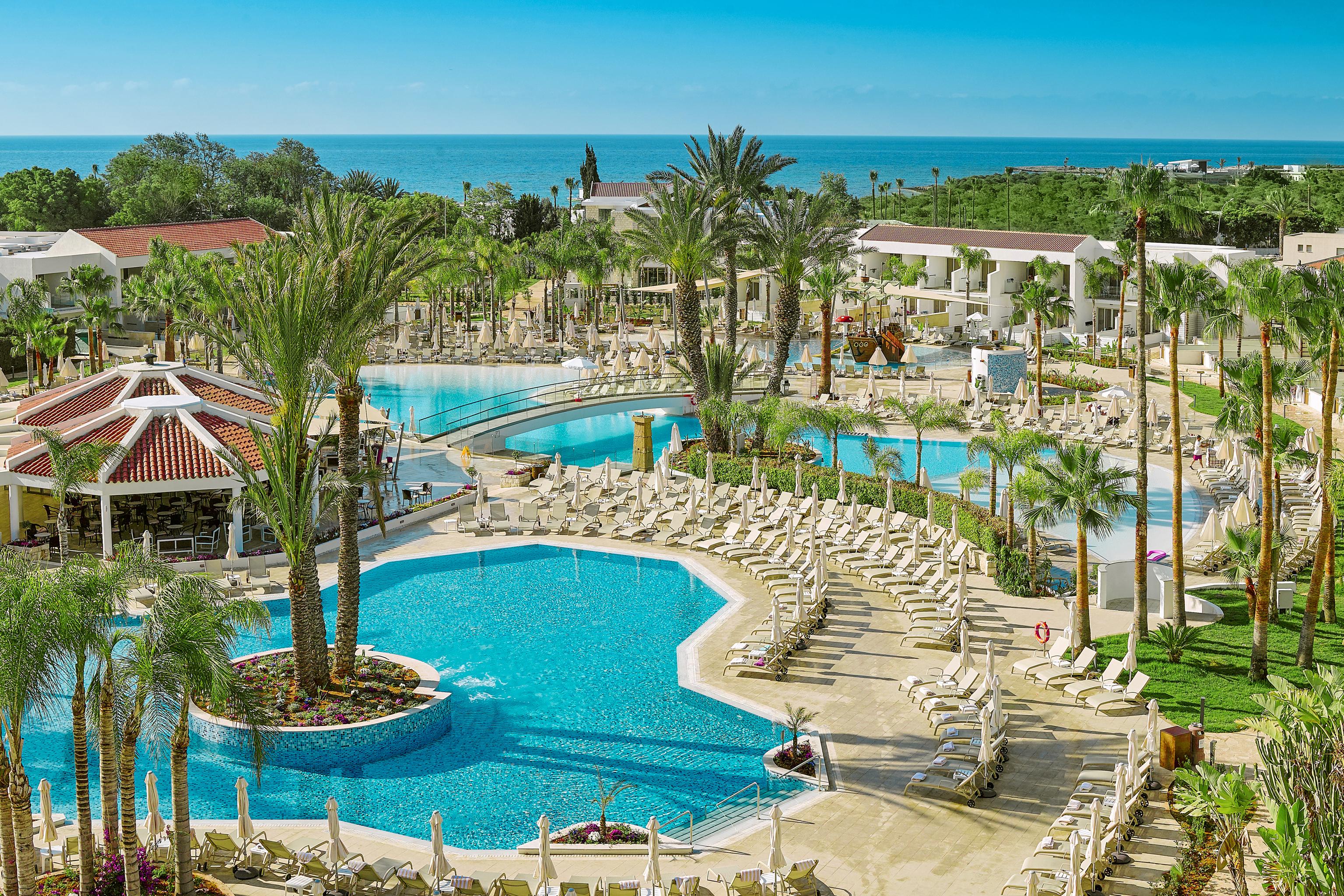 Beautiful pools at Olympic Lagoon Resort, Cyprus