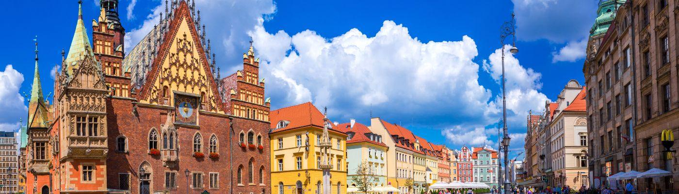 Wroclaw town square