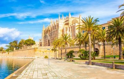 City of Palma with its seafront cathedral