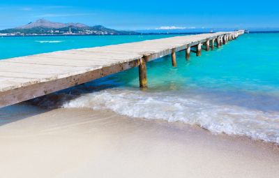 Playa De Muro Beach In Majorca image