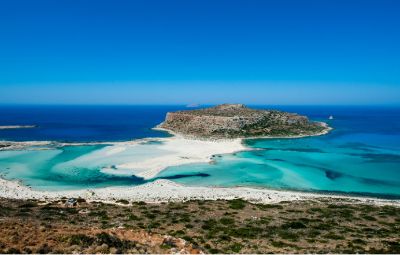 Balos Beach Lagoon Crete Greece image