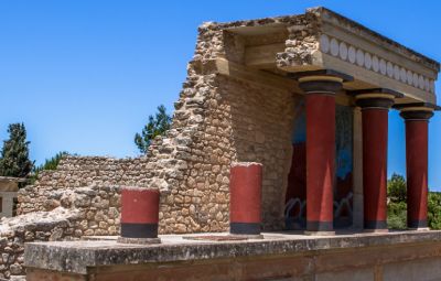 Minoan Palace Knossos Greece image
