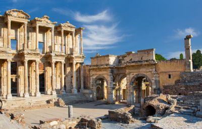 Ancient City Of Ephesus Turkey image