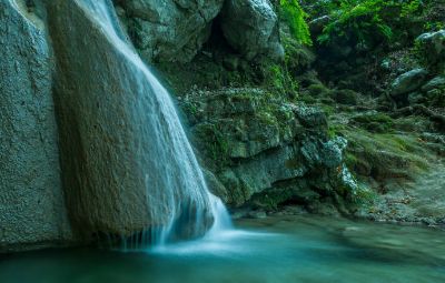 Nidri waterfalls image