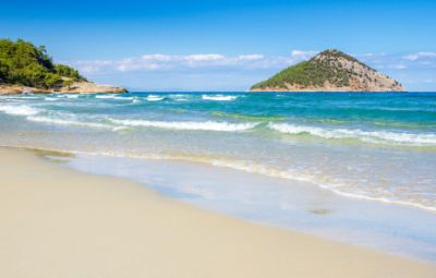 Paradise Beach Thassos Greece image