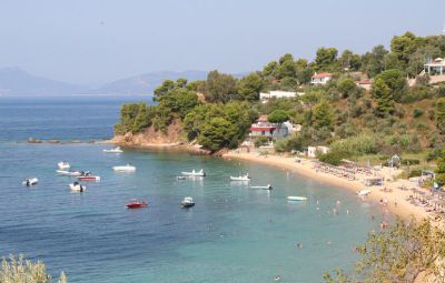 Troulos Beach In Skiathos Greece image