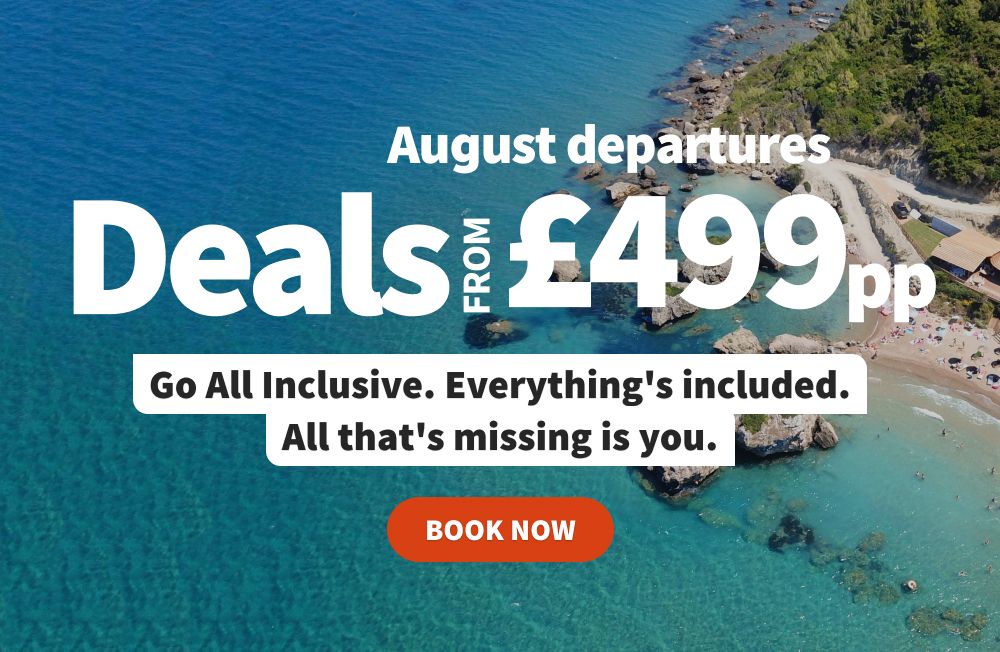 August departure! Deals from £499pp. Go All Inclusive. Everything's included. All that's missing is you.