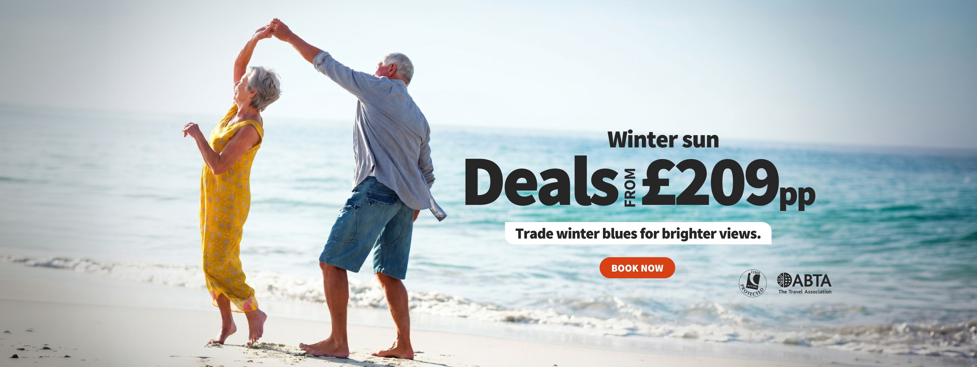 Winter sun. Deals from £209pp. Trade winter blues for brighter views. Book now