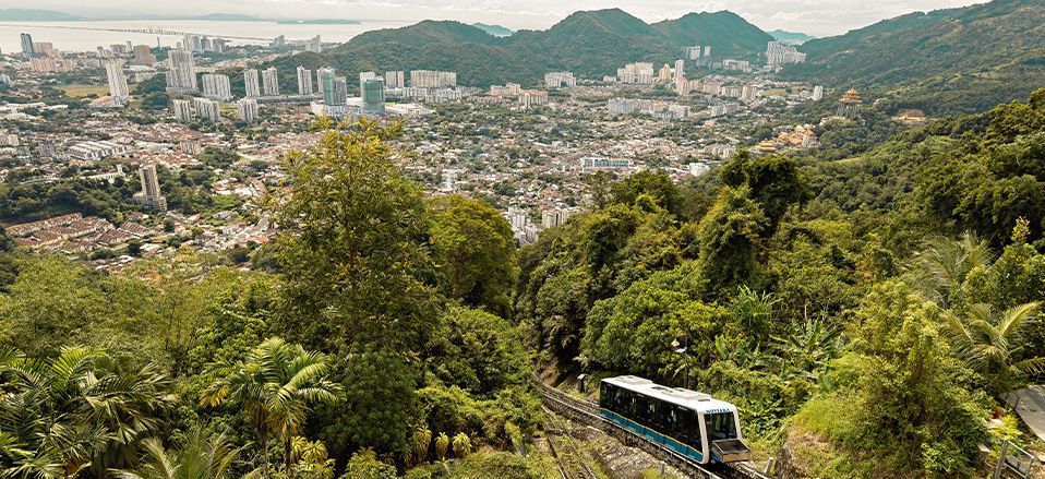 Penang Hill on Penang Island
